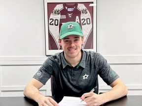 Peterborough Petes defenceman Gavin White has signed a three-year entry-level contract with the Dallas Stars. (SUBMITTED PHOTO)
