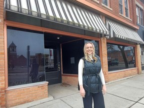 Madison Hetherington is moving her Propel Marketing firm from online to this office at 64 Fourth St. in downtown Chatham April 1. (Ellwood Shreve/Chatham Daily News)