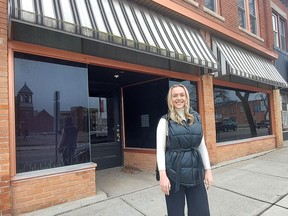 Madison Hetherington is moving her Propel Marketing firm from online to this office at 64 Fourth St. in downtown Chatham April 1. (Ellwood Shreve/Chatham Daily News)