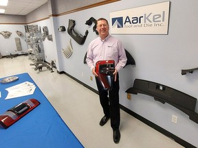 President Larry DeLaey says he's "humbled" AarKel Tool and Die will be named large business of the year at the Chatham-Kent Chamber of Commerce's 135th annual Business of Excellence Awards April 13. Delaey will be honoured as business individual of the year. (Ellwood Shreve/Chatham Daily News)