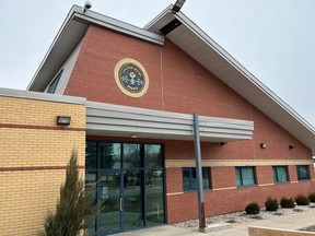 The Akwesasne Mohawk Police Service facility in St. Regis, Que. Photo on Friday, March 31, 2023, in St. Regis, Que. Todd Hambleton/Cornwall Standard-Freeholder/Postmedia Network