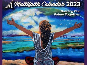 Handout/Cornwall Standard-Freeholder/Postmedia Network
A Multifaith Action Society image featured on the cover of the Affiliation of Multicultural Societies and Service Agencies' 2023 calendar.