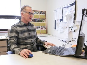 Eliot Frymire is research manager at the Centre for Health Services and Policy Research at Queen's University, and the project manager for Inspire-PHC. He is seen on the Queen's campus on Tuesday.