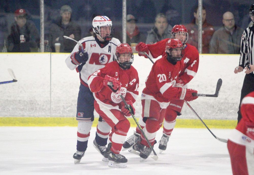 Soo Jr Greyhounds North Bay Trappers NOHA GNML Great North U18 | Sault Star