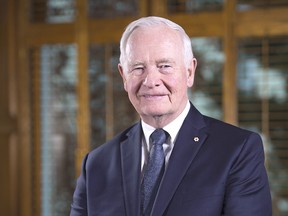 Canada's 28th Governor General, The Right Honourable David Johnston will take part in a fireside chat at Algonquin College's Pembroke Waterfront Campus on Monday, March 20 as part of the college's Speaker Series. Sgt. Ronald Duchesne photo