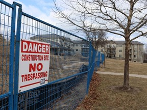 Construction of an affordable housing expansion at Maxwell Park Place in Sarnia has been delayed.