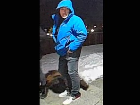 The man wanted in connection to an assault on the edge of the Rideau Heights neighbourhood in Kingston on March 7, 2023.