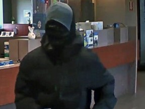 A suspect in the April 4 credit union robbery in Arkona