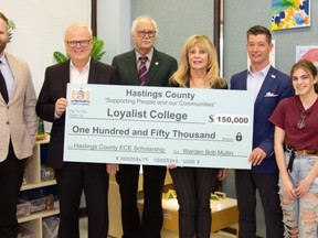 Loyalist College has received a $150,000 investment from the County of Hastings to support current and future students enrolled in the College’s Early Childhood Education (ECE) program.