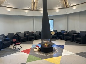 Canadore College unveiled its Water Teaching Lodge Wednesday at the College Drive campus. The lodge will also incorporate the construction of an operational water treatment facility.