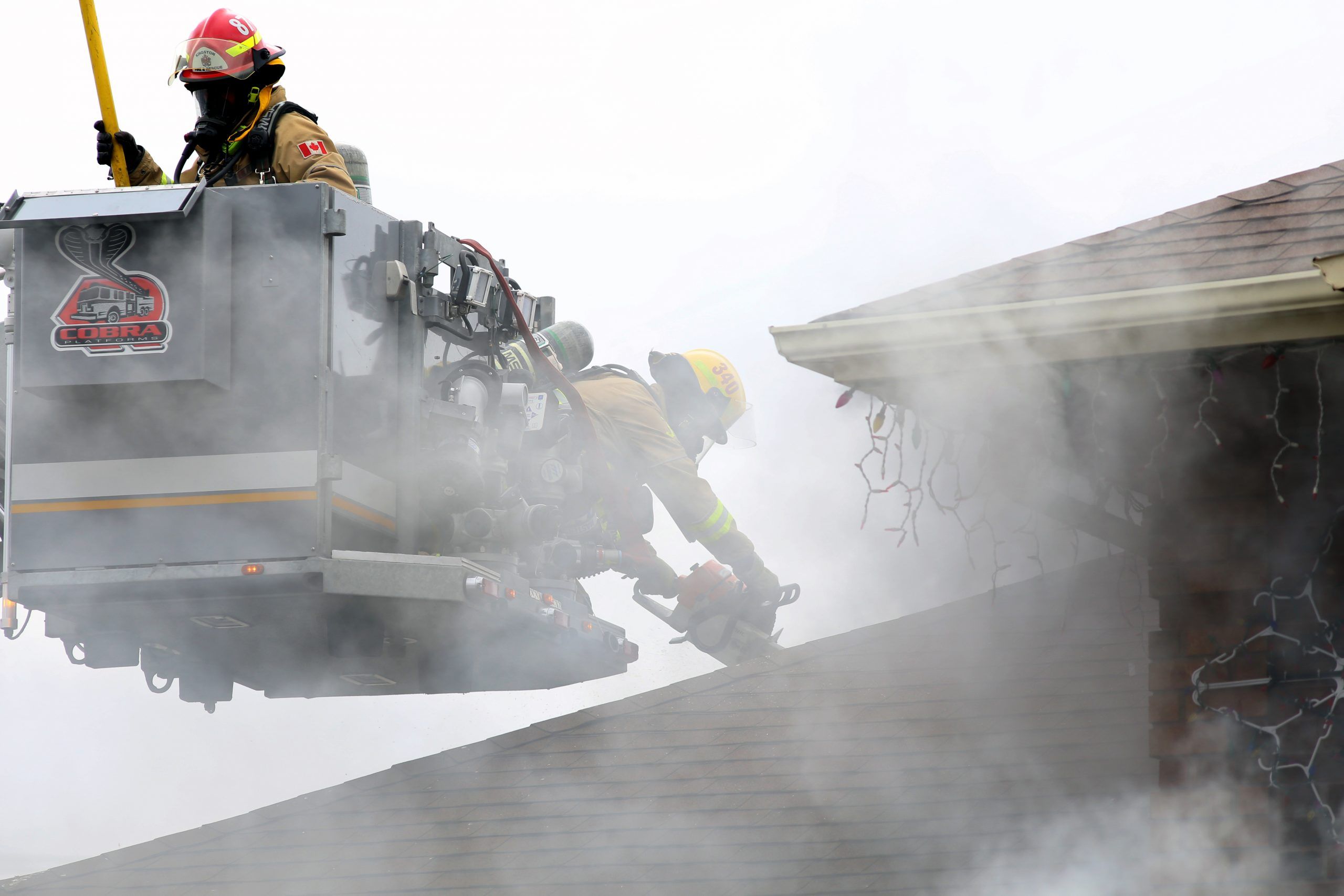 Emergency services respond to house fire in Kingston The Kingston