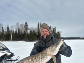 As long as the ice remains safe, it is prime time to catch the biggest pike of the year.