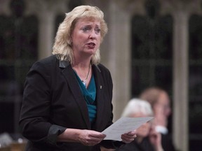 Sarnia-Lambton MP Marilyn Gladu speaks in the House of Commons. (Files)