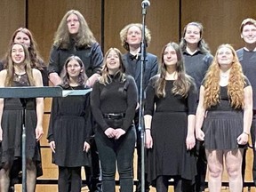 The Chatham-Kent Secondary School choir brought home the gold after a strong showing at the recent MusicFest in Windsor. (Handout)
