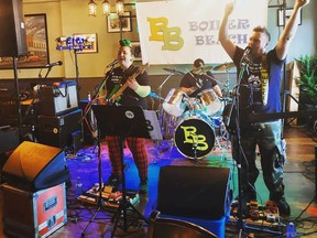 Boiler Beach was one of nine bands that took to the stage at the Bruce Inn on April 16 to raise money for Ride For Sight. Supplied photo.