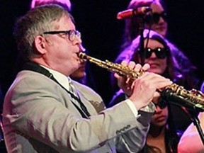The Noodle Factory Jazz Project will be playing a concert at Lakeshore United Church on Friday, May 12, at 7:30 p.m. Pictured is bandleader Ian Burbidge.