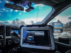 The OPP has outfitted all of its patrol vehicles in the west region, an area that encompasses Southwestern Ontario, with automated licence plate recognition devices and in-vehicle cameras as part of a province-wide push by the government to modernize frontline policing. (OPP photo)