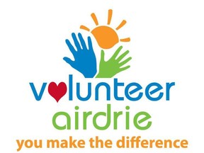 The Volunteer Airdrie Society logo.