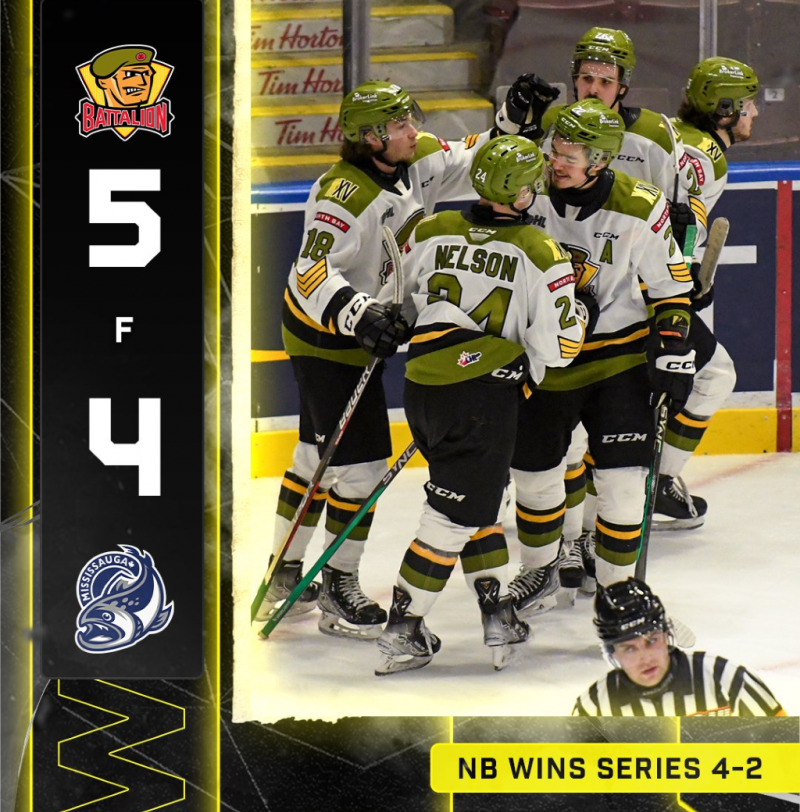 BreakingBattalion off to round two of the OHL playoffs North Bay Nugget