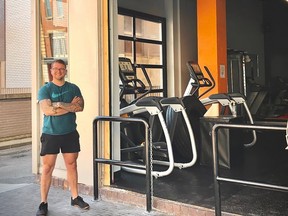 Rob Deline is the owner and a fitness coach at Belleville's The Fitness Guild, located in Century Village in the Downtown District. VIC SCHUKOV PHOTO