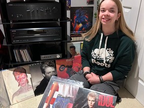 Jocelyne Hewitson, of Brantford, was recently presented with an audio entertainment system from FM Audio Video courtesy of the Sunshine Foundation of Canada.  The gift was provided to Jocelyne through the foundation's Sunshine Dreams program.  (Submitted photo)