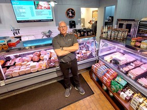 John Schinkel opened Schinkel's Goiurmet Meats with his father Herman in 1984, where the store has continued to operate at 145 Richmond St. in Chatham.  (Ellwood Shreve/Chatham Daily News)