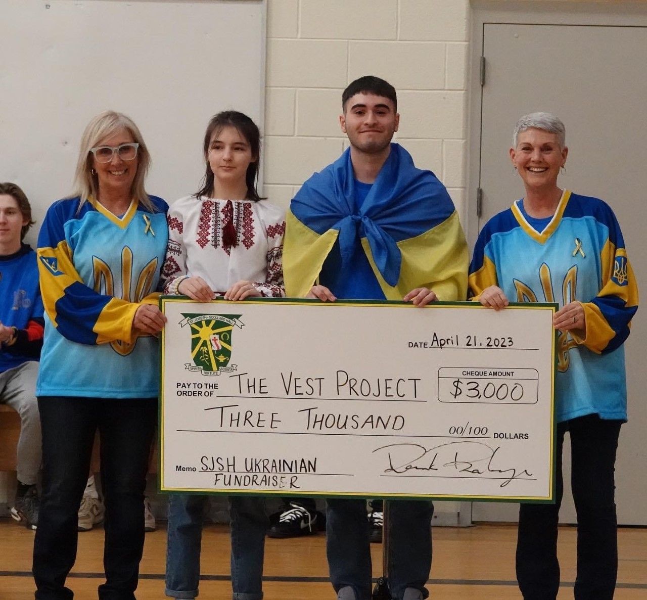 St Joseph-Scollard Hall Bears standing tall with Ukraine | Timmins Times 