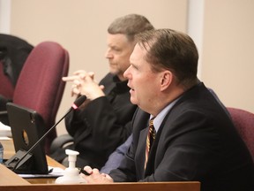 Sarnia County.  Bill Dennis speaks April 5 at Lambton County council.
