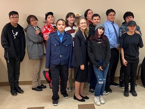 Wallaceburg District Secondary School drama students are preparing for their first-ever trip to the regional competition, set to take place in Hamilton later this month. (Handout)