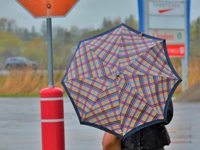 Sudbury remains under a rainfall warning, Environment Canada says.