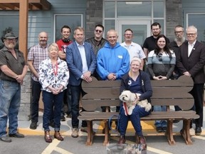 Loyalist College, students, donate handmade benches to Humane Society Hastings Prince Edward