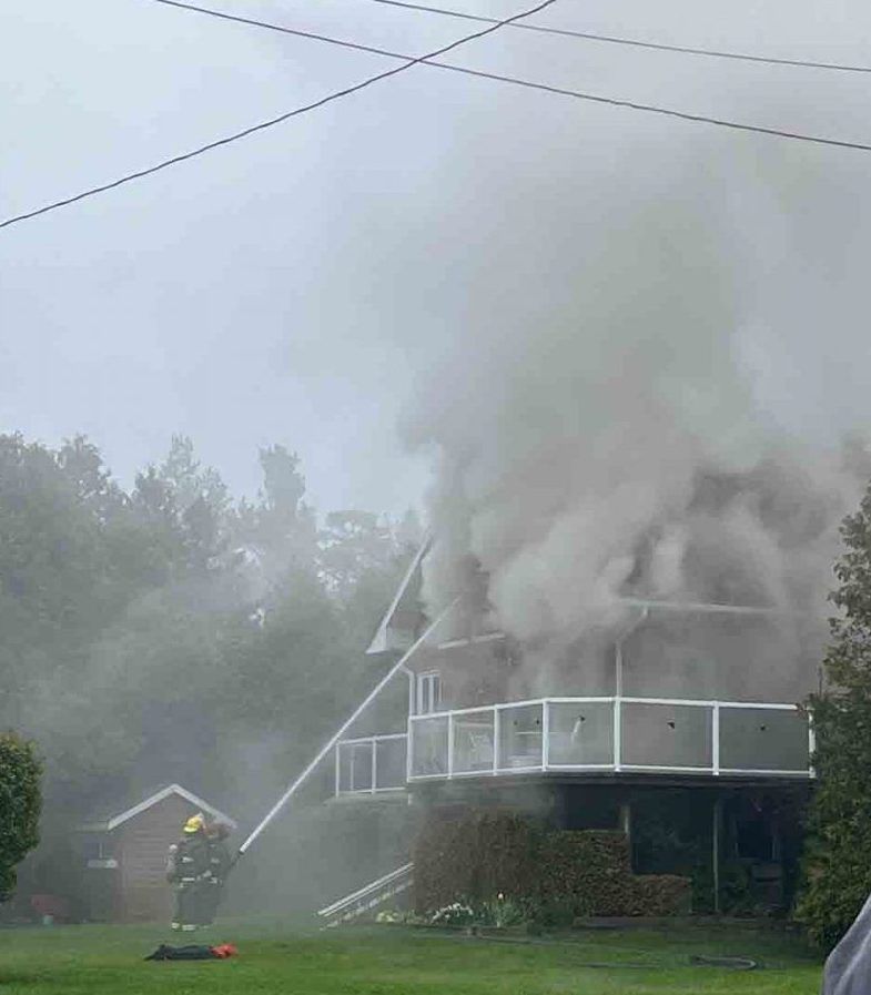 Family escapes as fire destroys Sauble Beach home Owen Sound Sun Times Family escapes as fire destroys Sauble Beach home Owen Sound Sun Times