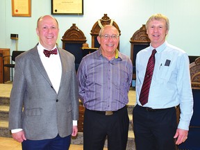 Elliot Lake Masons visited by Deputy Grand Master of Grand Lodge
