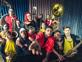 Toronto's Bangerz Brass is one of the headlining acts for the 2023 Skeleton Park Arts Festival