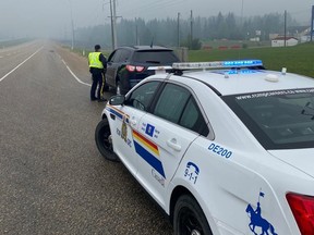 RCMP have been stopping motorists suspected of speeding on Hwy. 43 since the re-opening.