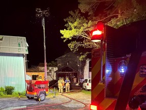 Wellington fire, main street, structure fire, damage