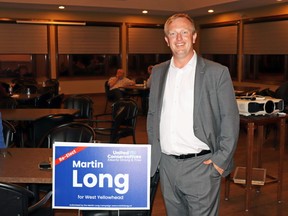 Martin Long was re-elected West Yellowhead MLA.