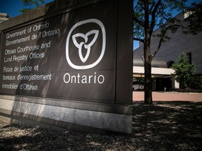 Ottawa courthouse sign