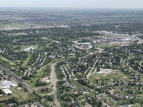An aerial view of Sherwood Park. 
Local candidates for the 2023 Provincial Election include: For the Sherwood Park constituency: 
NDP candidate Kyle Kasawski, Sue Timanson with the Alberta Party, Liberal candidate Jacob Stacey, and UCP candidate Jordan Walker; for Strathcona-Sherwood Park candidates include Nate Glubish for the UCP and Bill Tonita for the NDP; and for Fort Saskatchewan-Vegreville constituency candidates include Jackie Armstrong-Homeniuk for the UCP, independent Kathy Fleet, and Taneen Rudyk for the NDP. Lindsay Morey/News Staff/File