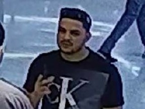 Photo of suspect in Brantford electronic theft