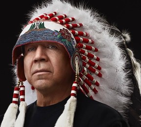 Chief Peter Powder of the Mikisew Cree First Nation. Photo by Crystal Mercredi of Life and Portraits