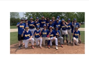 BCI Mustangs are the AABHN boys baseball champions. Expositor Staff