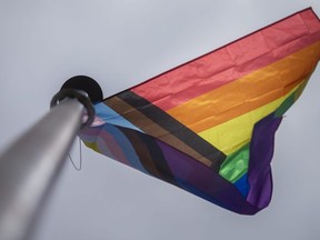 A pride flag is shown in this 2022 Postmedia file photo.