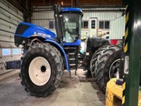 Stolen tractor recovered