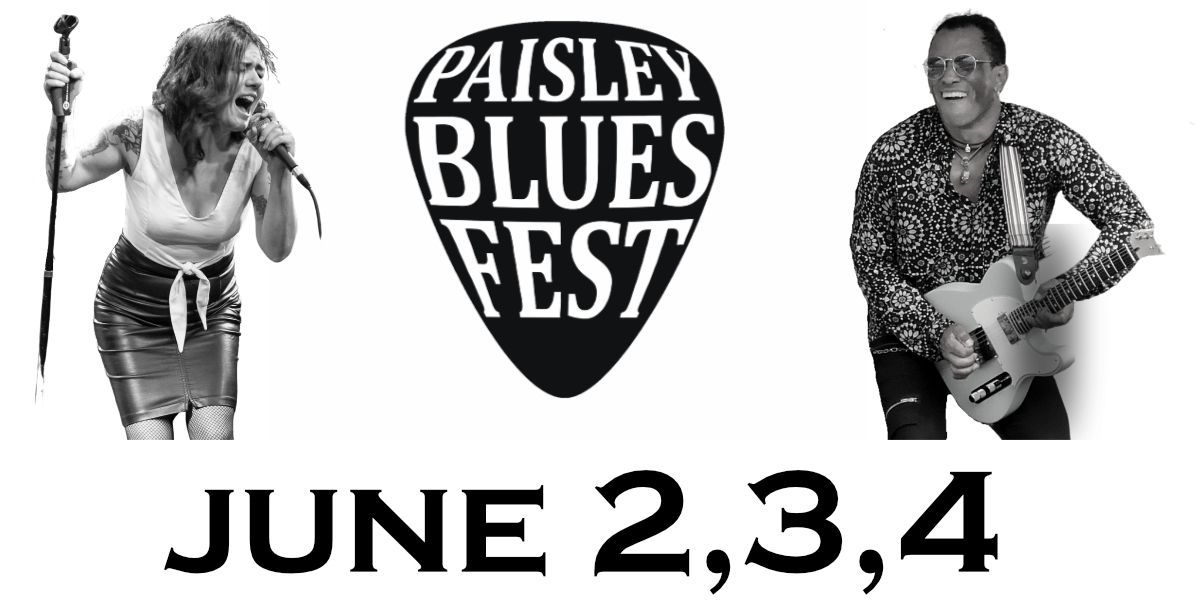 A range of blues is instore at Paisley Bluesfest this weekend The