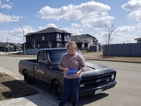 UCP candidate for Fort Saskatchewan-Vegreville, Jackie Armstrong-Homeniuk, poses on the campaign trail. Photo supplied.