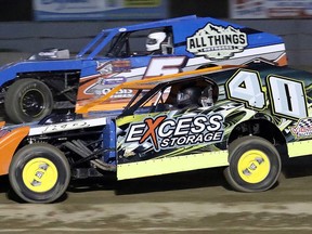 In the Bainer's OilGARD AntiRust Canadian Modified Division Saturday, No. 40, veteran Ron Wadforth snagged his first victory of the Brighton Speedway 2023 season. ROD HENDERSON/CANADIANRACER.COM