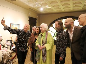 Ontario Lieutenant Governor Elizabeth Dowdeswell with the Sultans of String