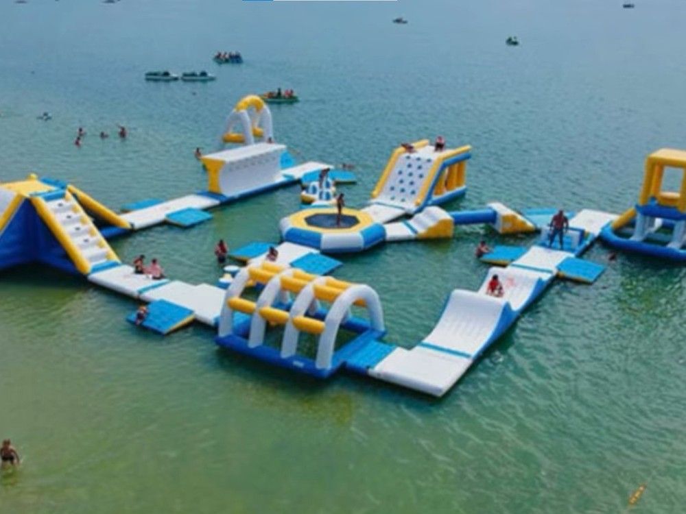 Inflatable water park floated for Erieau Baech | Tillsonburg News