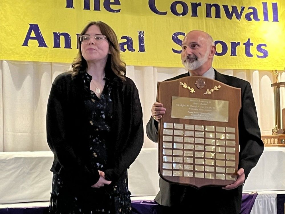 David Murphy remembered at Cornwall Lions club sports dinner